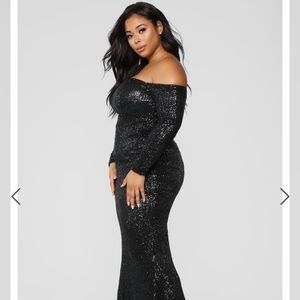 Got Class Sequin Dress From Fashion Nova